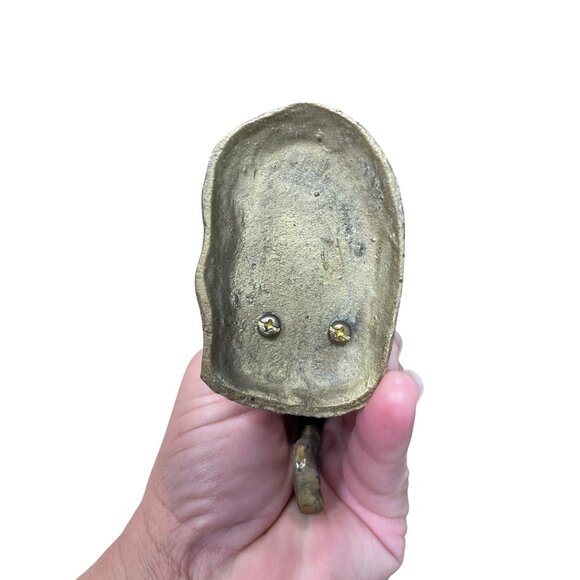 Vintage Solid Brass 6.5" Rearing Unicorn Figurine SKU 9404 - Picture 6 of 8